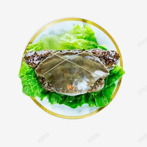 瓷碗里的梭子蟹 免费高清PNG元素，产品实物素材推荐